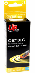 Inkoust UPrint C-571XLC / CLI571C XL (azurový)