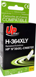 Inkoust UPrint H-364XLY / CB325EE (žlutý)
