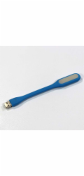 USB lampa se 6 modrými LED diodami