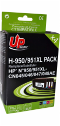Sada inkoustů UPrint H-950/951XL / CN045AE (černá, azurová, purpurová, žlutá)