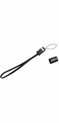Logo kabelu USB USB-A – microUSB 0,3 m černý (33628)