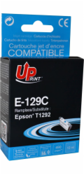 UPrint Ink E-129C / C13T12924010, T1292 (azurová)