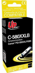 Inkoust UPrint Inkoust / inkoust kompatibilní s UPrint s PGI-580PGBK XXL, černá, 25,7 ml, C-580XXLB, velmi vysoká kapacita, pro Canon PIXMA TR7550, TR8550, TS
