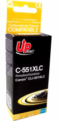 Inkoust UPrint C-551XLC / CLI551C XL (azurový)