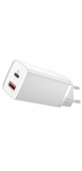 Baseus CCGAN2L-B02 GaN2 Lite Quick Nabíječka USB + USB-C 65W White