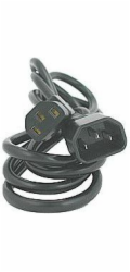 Napájecí kabel Logo 230V prodlužovací kabel, C13-C14, 5m (65954)