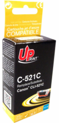 Inkoust UPrint C-521C / CLI521C (azurový)