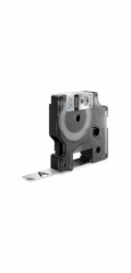 Dymo Odolná polyesterová páska 12 mm x 5,5 m černá na metalíze (S0718180)