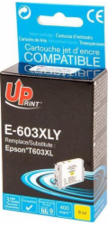 Inkoust UPrint Inkoust / inkoust kompatibilní s UPrint s C13T03A44010, žlutý, 9ml, E-603XLY, pro Epson Expression Home XP-2100, 2105, 3100, 3105 WF-2310