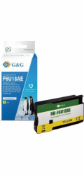 Inkoust G&G Kompatibilní inkoust / inkoust G&G Z F6U18Ae, žlutý, 1600S, Nh-R00953Xly, pro Hp Officejet Pro 8210/8211/8218