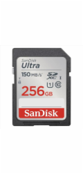Paměťová karta Sandisk Ultra 256 GB SDXC 150 MB/s, Class 10, UHS-I