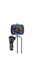 Savio TR-14 Transmiter FM z Bluetooth i ładowarką PD 87,6 - 107,9 MHz Bluetooth/USB Černá