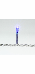 100 LED modrých světel na vánoční stromeček
