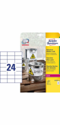 Avery Zweckform LABELS ZF L4718-20 HEAVY DUTY 70X37 MM, 20 LISTŮ