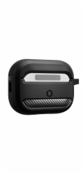 Pouzdro Spigen Rugged Armor Apple AirPods Pro 2/1 Matte Black