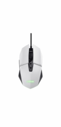 TRUST myš GXT 109W FELOX Gaming Mouse, optická, USB, bílá