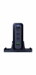 3mk nabíjecí stanice - Hyper Charging Station, 240 W, GaN, 3x USB-C + 1x USB-A