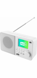 JVC RA-E611B-DAB bílý