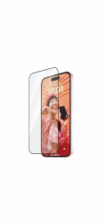 PanzerGlass ochranné sklo UWF Refresh pre iPhone 15 - Black Frame