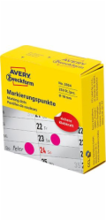 Avery Zweckform ŠTÍTKY ZF 3854 OZNAČOVACÍ KROUŽKY 19 MM RŮŽOVÁ