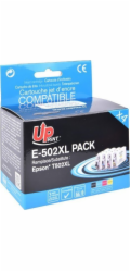 UPrint Kompatibilní inkoust/náplň s C13T02W64010, 502XL, T02W640, CMYK, 1x550 + 3x470, 1x13,2 + 3x10,2ml, E-502XL-PACK, pro Epson XP-5