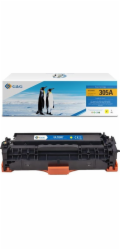 G&G toner G&G kompatibilní toner s CE412A, žlutý, 2600s, NT-PH305Y(CE412A), HP 305A, pro HP Color LaserJet Pro M375NW, Pro M475DN, M451dn,