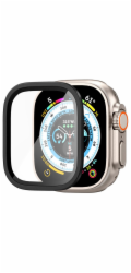 Spigen Glass tR Slim Pro 1 Pack, černé – Apple Watch Ultra 2/Ultra 49 mm