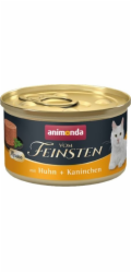 ANIMONDA Vom Feinsten Mousse Chicken and Rabbit - mokré krmivo pro kočky - 85 g