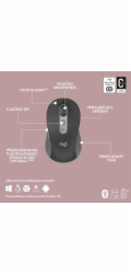 Logitech Signature Slim Combo MK950 - Sada klávesnice a myši - 100% - full size - bezdrátový - Bluetooth 5.1 LE - QWERTY - US mezinárodní - grafit