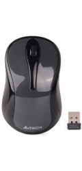 A4tech Myš G3-280N, V-Track, bezdrátová optická myš, 1200 DPI, 2.4GHz, Šedá