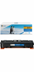 G&G Toner Toner kompatibilní s HP W2211X, NT-PH2211XC, HP 207X, azurová, 2450s