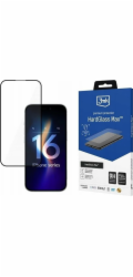 3mk tvrzené sklo HardGlass MAX Black pro Apple iPhone 16 Pro Max