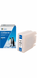 G&G  kompatibilní inkoust / inkoust s C13T04A140, NP-E-T04AXXLBK-A, černý, 11500s