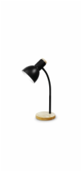 Platinet PDL333B stolní lampa Marma, 1xE27, 40W, černá