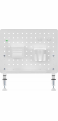 Pegboard upínací na stůl  šedý  ocel  Po