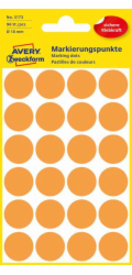 Avery Zweckform 3173  etikety neon oranž