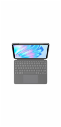 Logitech Pouzdro Combo Touch pro iPad Air 11 M2 UK, oxfordská šedá