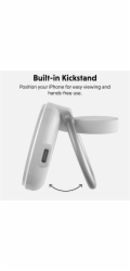 Hyper HyperJuice Qi2 2-in-1 Magnetic Charging Stand - White