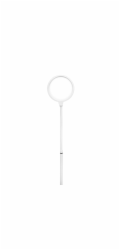 Platinet 2V1 STOLNÍ/STOJACÍ LAMPA STOLNÍ/STOJACÍ LAMPA SCOPE 10W, 87 LED, 500 LM, S ADAPTÉREM, BÍLÁ [46027]