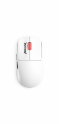 Marvo Myš MONKA PRIME, bílá, optická, 26000 DPI, třírežimová