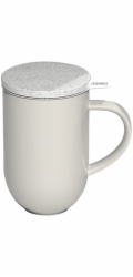 LOVERAMICS Pro Tea - Hrnek s nálevníkem 450 ml - Béžový