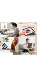 Logitech COMBO TOUCH pre iPad Pro 12.9"  (5. a 6. gen.) - šedá - CZ/SK
