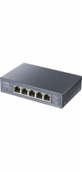 Cudy 5-Port 2.5G Easy-Managed Switch, HS105 3.0 Řízený L2 2.5G Ethernet (100/1000/2500) Černá
