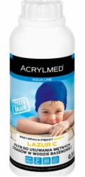 Acrylmed LAZUR C Kapalina na odstraňování zakalených usazenin z bazénové vody 0,5 l