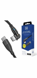 3mk kabel Hyper Cable N-SERIES C to C 2m 20V/3A 60W Black - Swivel