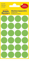Avery Zweckform 3174  etikety neon zelen