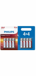 baterie PHILIPS 1,5  AA  8-pack  blistr/