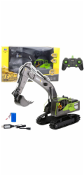 HUINA R/C pásový bagr zelený 1:18