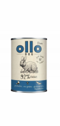 OLLO Pure Rabbit - vlhké krmivo pro psy - 400g