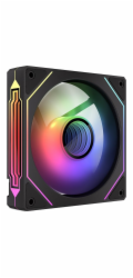 Krux ventilátor Corvus 120 ARGB KIT / 3x120 mm ARGB fan / infinity mirror efekt